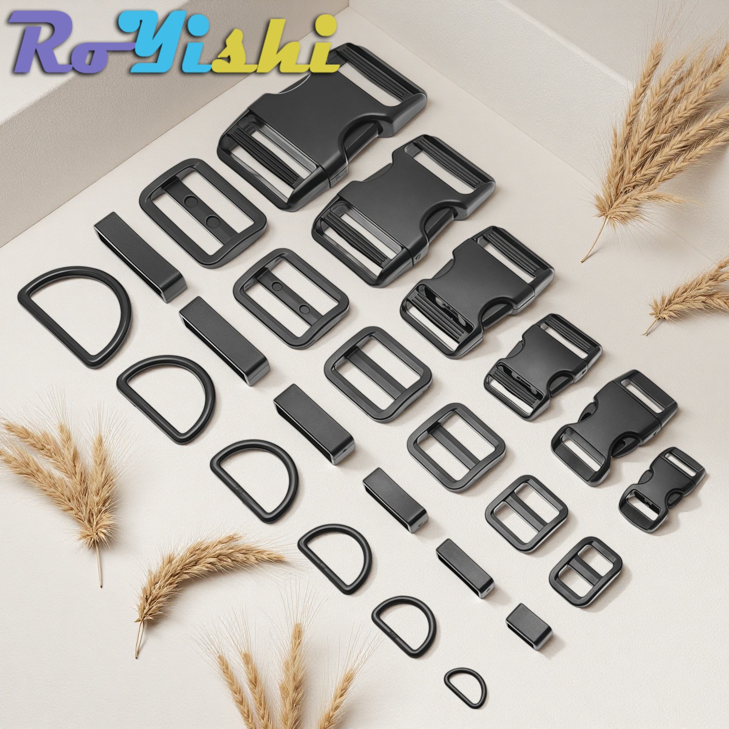 Outdoor Camping Outfit - 1-10 Set Plastic Side Release Buckles