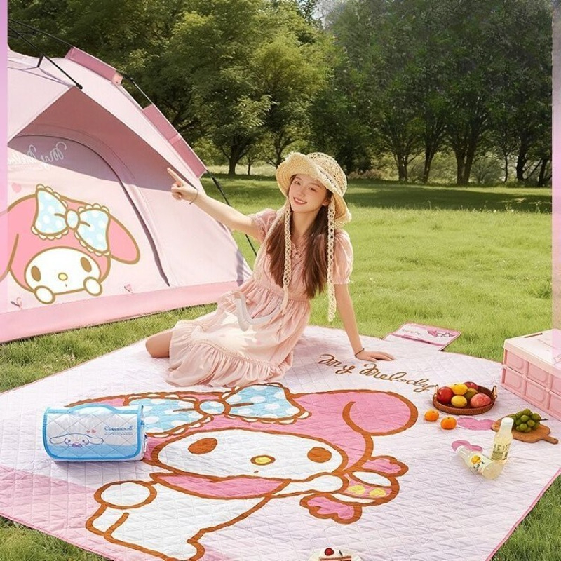 Outdoor Camping Anime - Anime Cartoon Kawaii Melody Cinnamoroll Picnic
