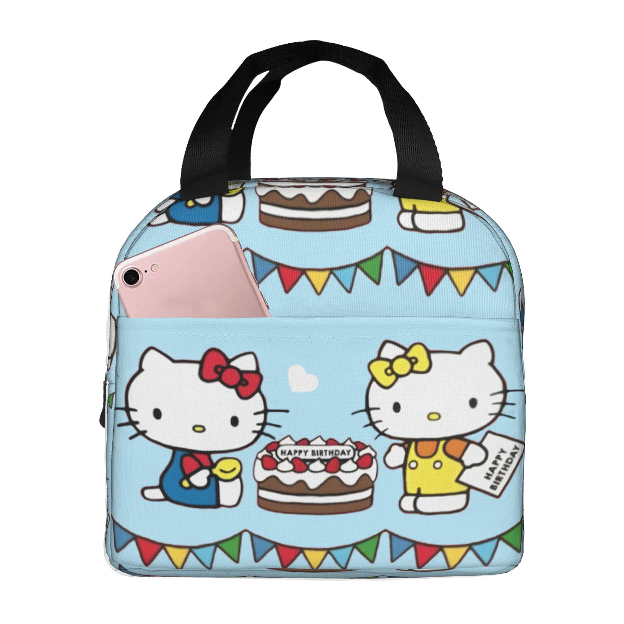 Outdoor Camping Anime - Custom Kitties Kitten Thermal Insulated Lunch