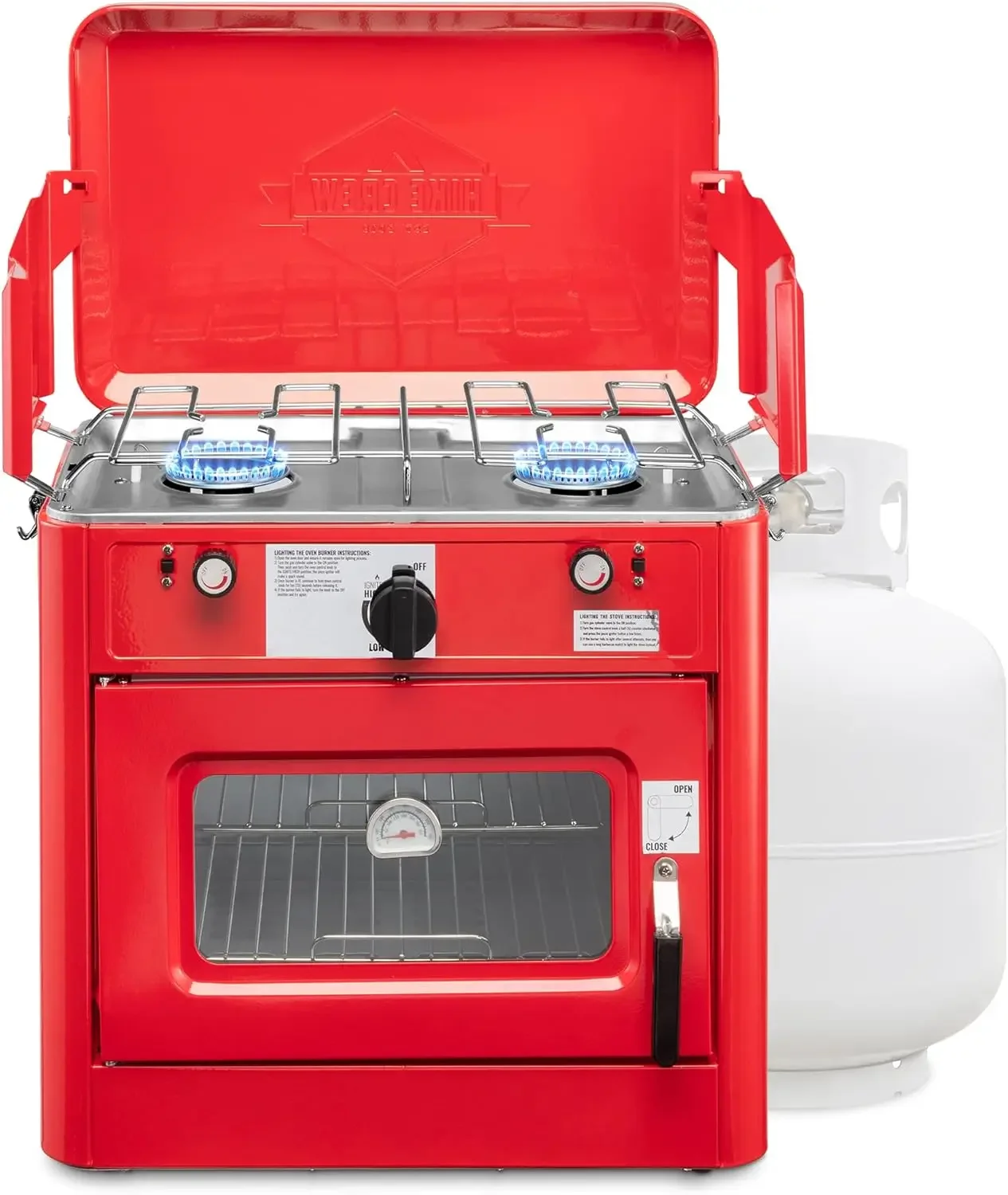 Outdoor Gas Camping Oven - ez Hike Crew Outdoor Gas Camping