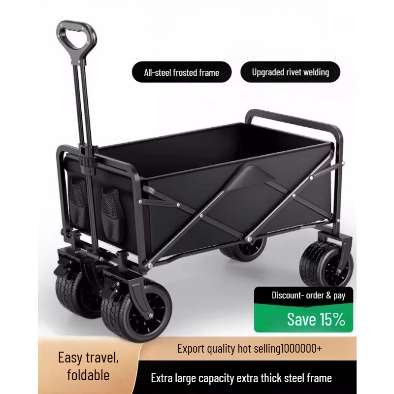 Outdoor Camping Trailer - Camping Trolley Camp Small Trailer Outdoor