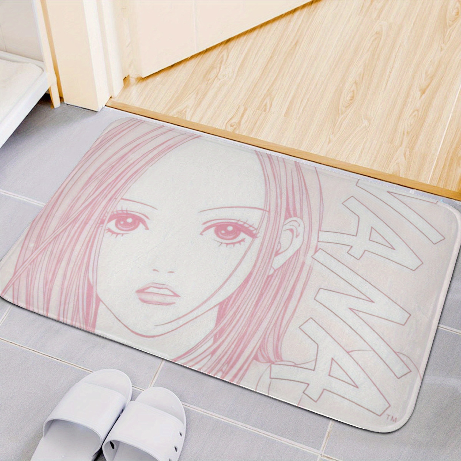 Outdoor Camping Anime - Adorable Flannel Rugs Featuring The Anime