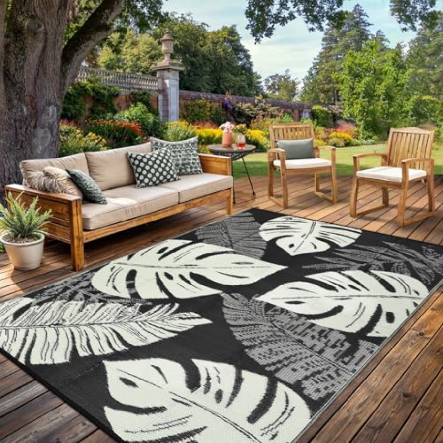Outdoor 8x10 Waterproof Revers - Outdoor Camping Rugs 8X10 のレビューと価格
