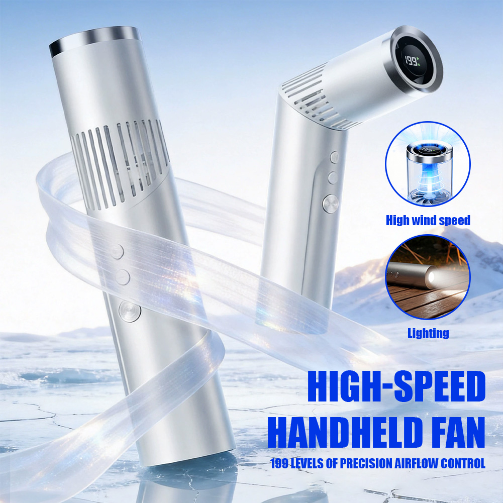 Mini Handheld Fan 20000 RPM Br - Outdoor Camping Fan のレビューと価格