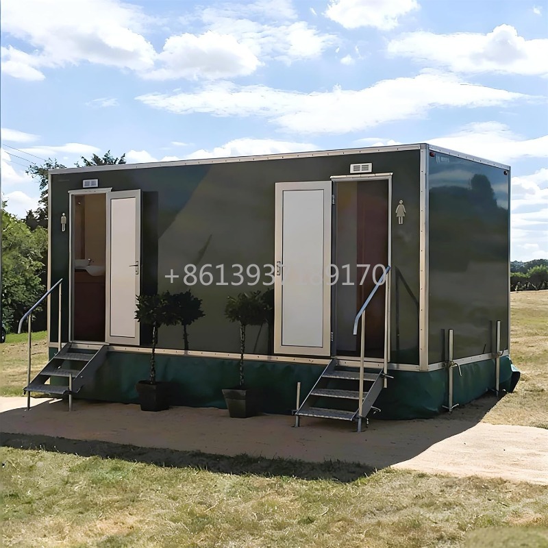 Mobile Toilet Trailer with Bas - Outdoor Camping Trailer のレビューと価格