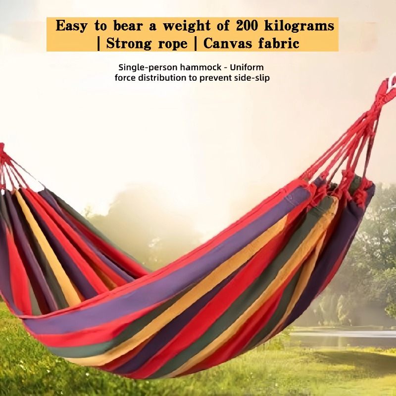 Thick Canvas Outdoor Hammock S - Outdoor Camping Hammock のレビューと価格