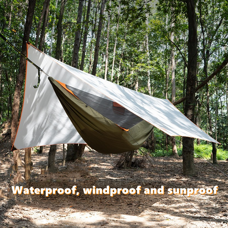 Outdoor camping sunshade canop - Outdoor Camping Hammock のレビューと価格