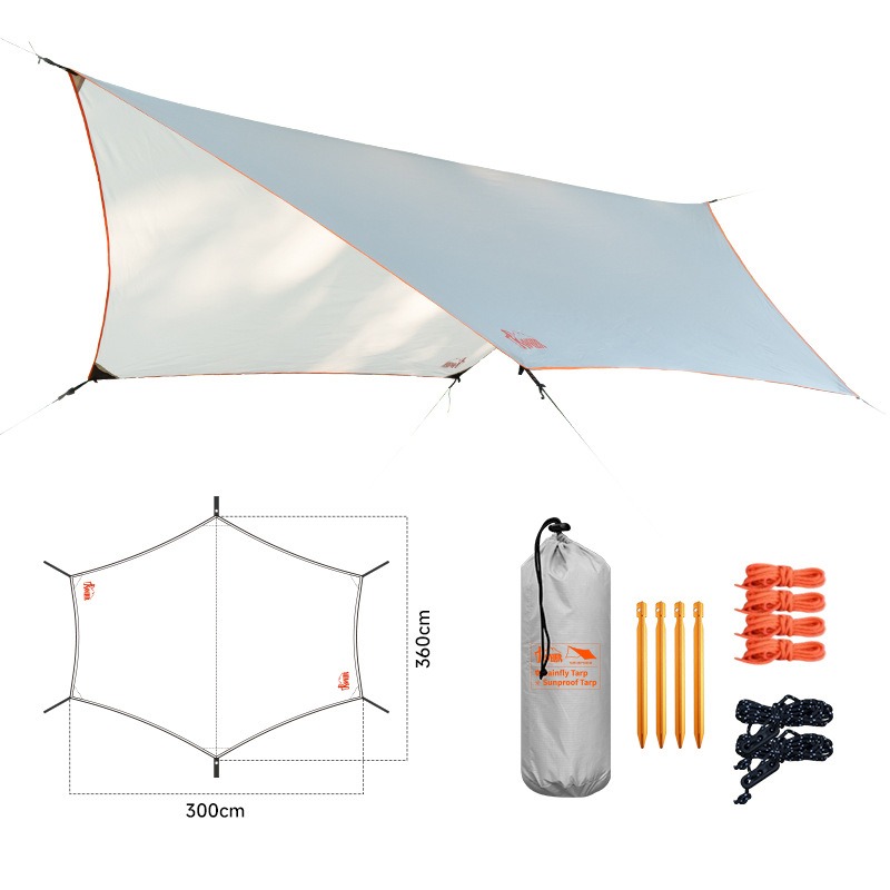 Outdoor camping sunshade canop - Outdoor Camping Hammock のレビューと価格