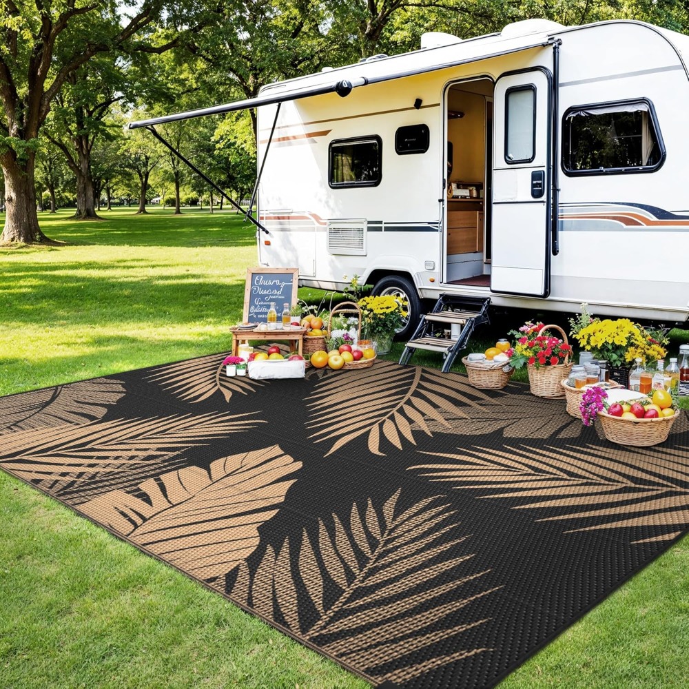Outdoor Rug 8x10 Waterproof Re - Outdoor Camping Rugs 8X10 のレビューと価格
