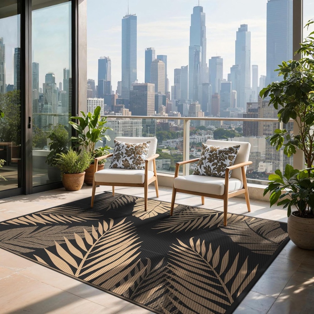Outdoor Rug 8x10 Waterproof Re - Outdoor Camping Rugs 8X10 のレビューと価格