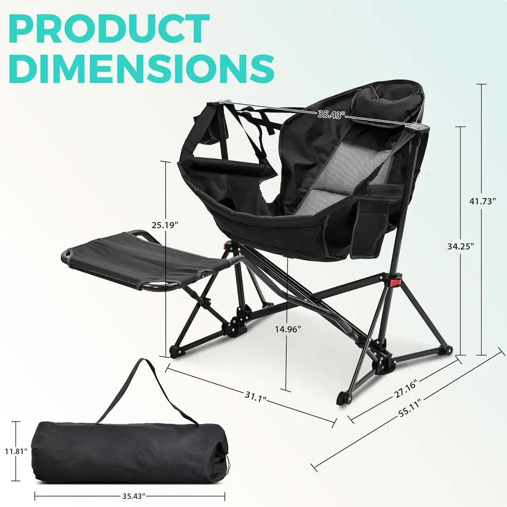 Portable Heavy-Duty Rocking Ha - Outdoor Camping Hammock のレビューと価格