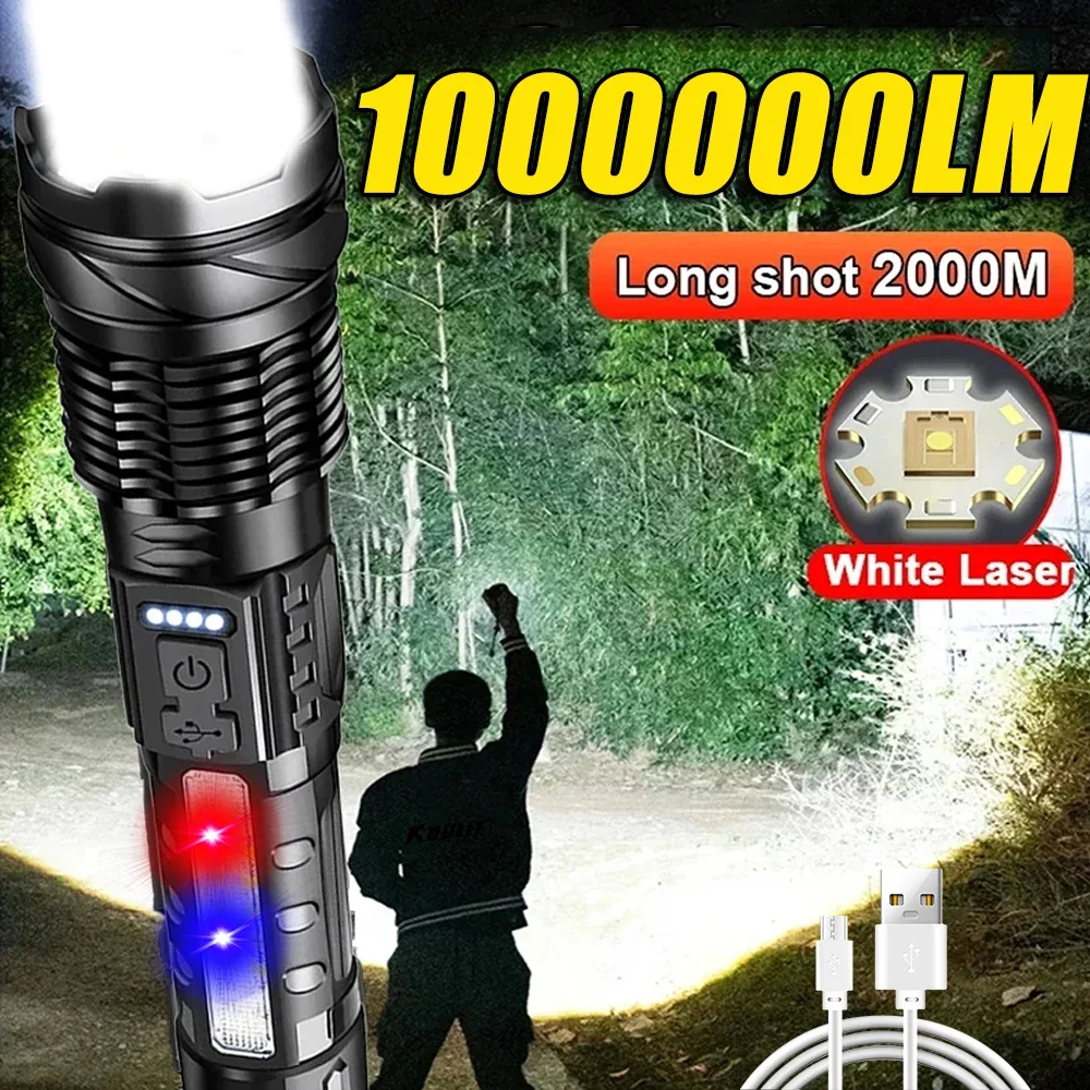 Powerful LED Flashlight Rechar - Outdoor Camping And Fishing のレビューと価格