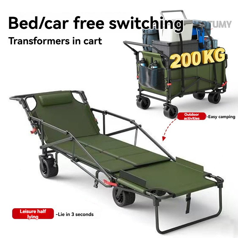 Foldable Camping Wagon with Ta - Outdoor Camping Trailer のレビューと価格