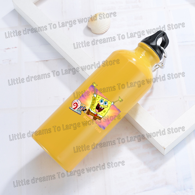 SpongeBobs Aluminum Water Bott - Outdoor Camping Anime のレビューと価格