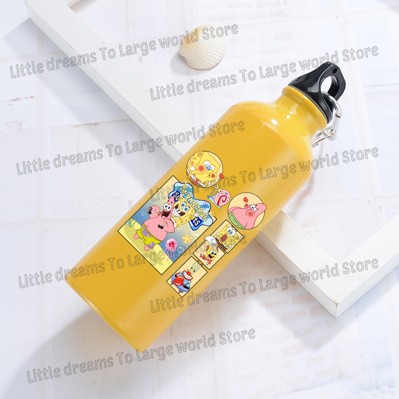 SpongeBobs Aluminum Water Bott - Outdoor Camping Anime のレビューと価格