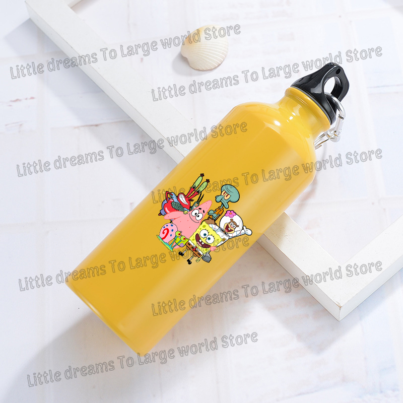 SpongeBobs Aluminum Water Bott - Outdoor Camping Anime のレビューと価格