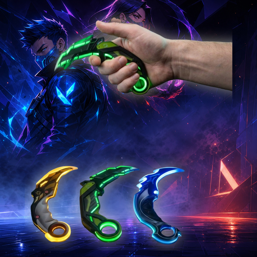10inch 25cm Karambit Knife Val - Outdoor Camping Anime のレビューと価格