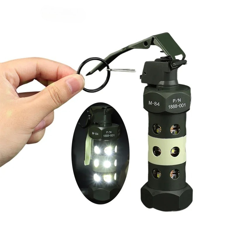 ABS Alloy M84 Flashbang Grenad - Outdoor Camping Toys のレビューと価格