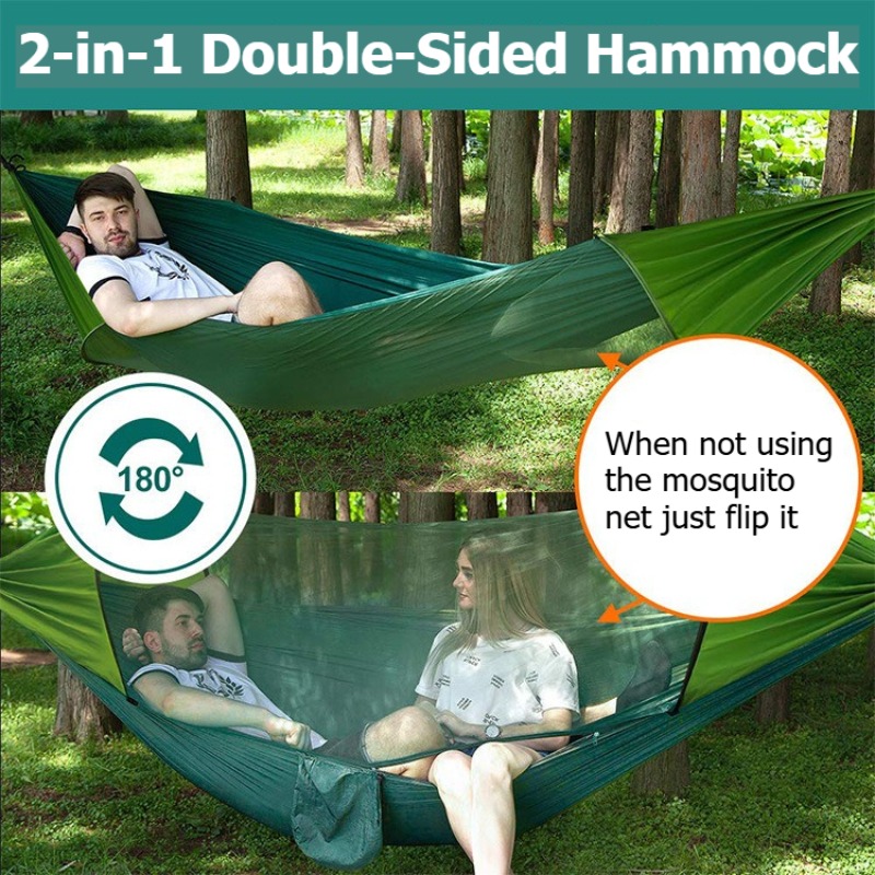 Single and Double Size Nylon F - Outdoor Camping Hammock のレビューと価格