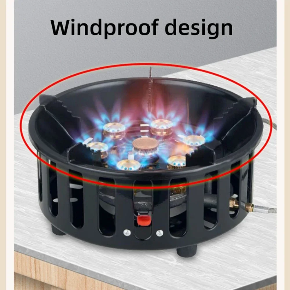 19800W 7-Core Camping Stove Hi - Outdoor Gas Camping Oven のレビューと価格