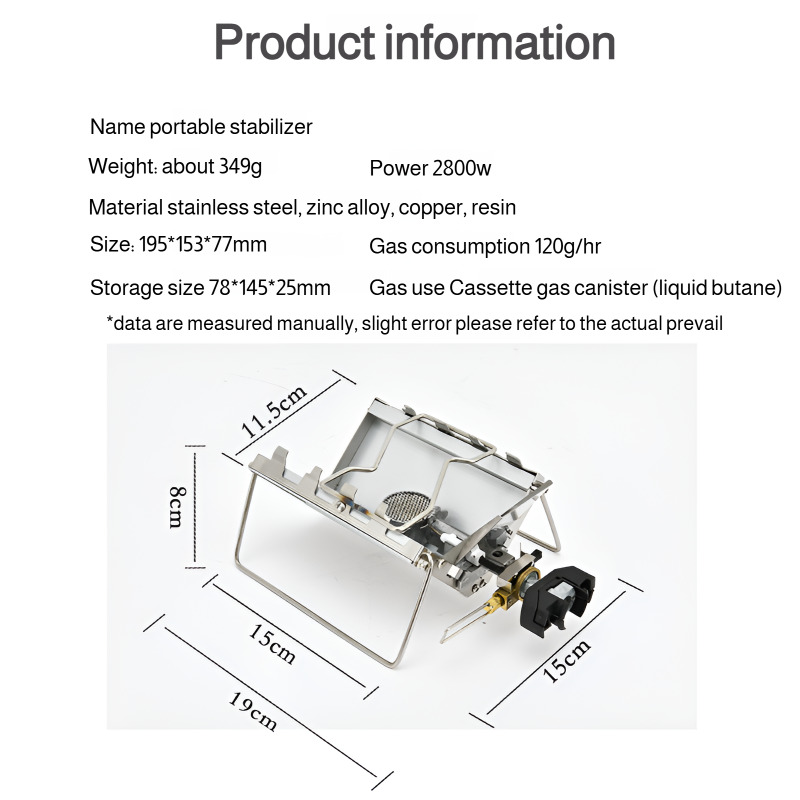 Portable Camping Stove - Folda - Outdoor Gas Camping Oven のレビューと価格