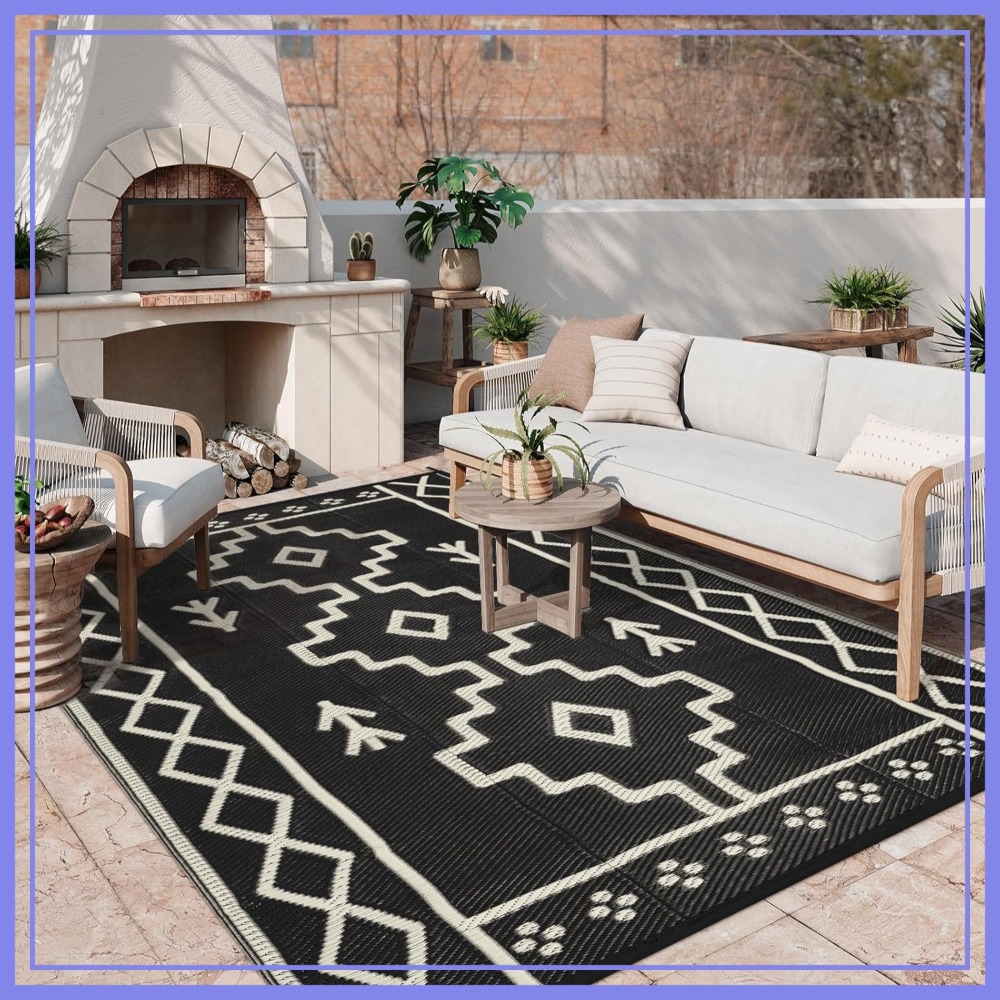 8x10 Waterproof Outdoor Rug Re - Outdoor Camping Rugs 8X10 のレビューと価格