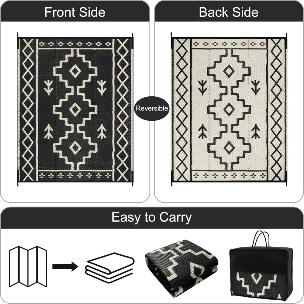 8x10 Waterproof Outdoor Rug Re - Outdoor Camping Rugs 8X10 のレビューと価格
