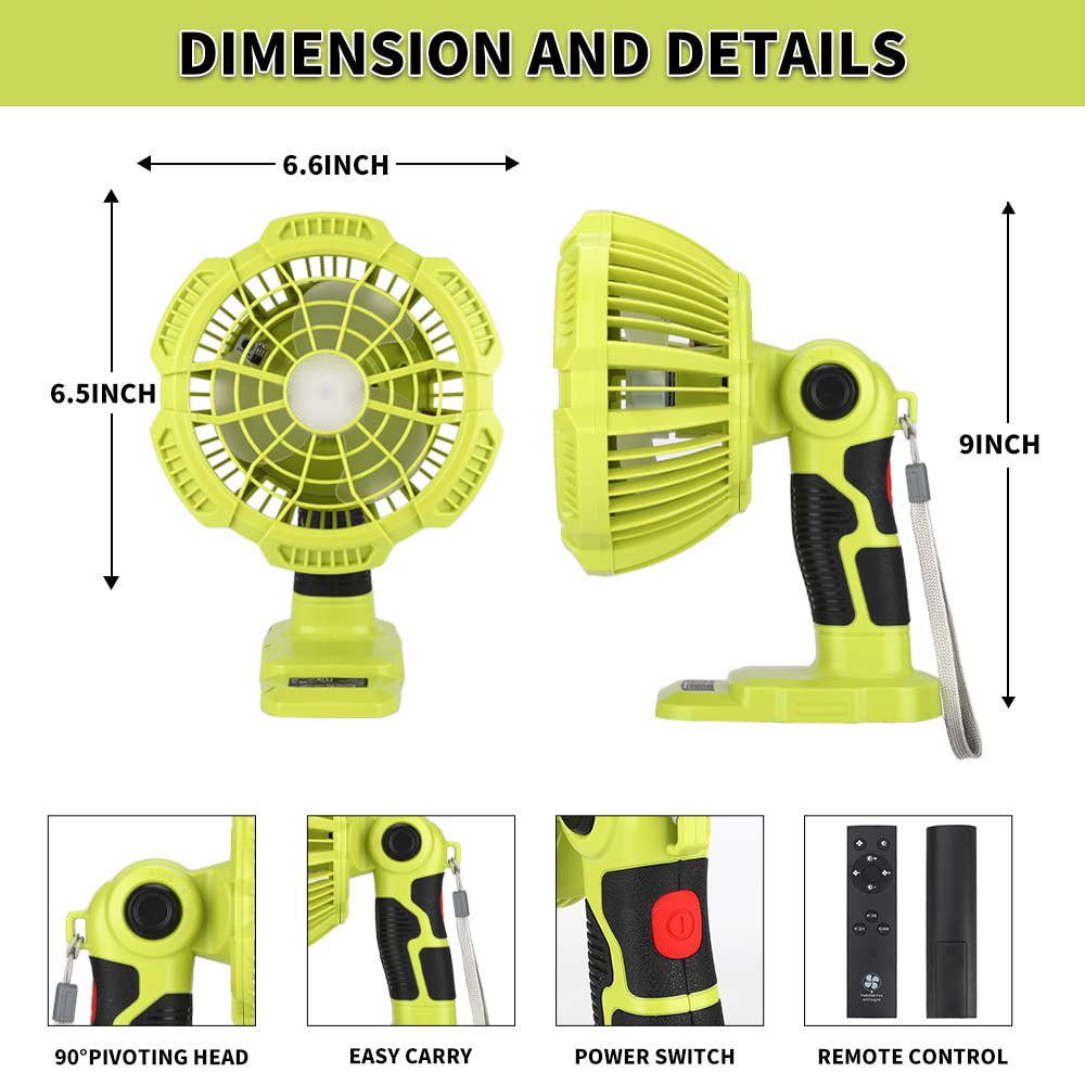 Cordless Portable Fans with 30 - Outdoor Camping Jobs のレビューと価格