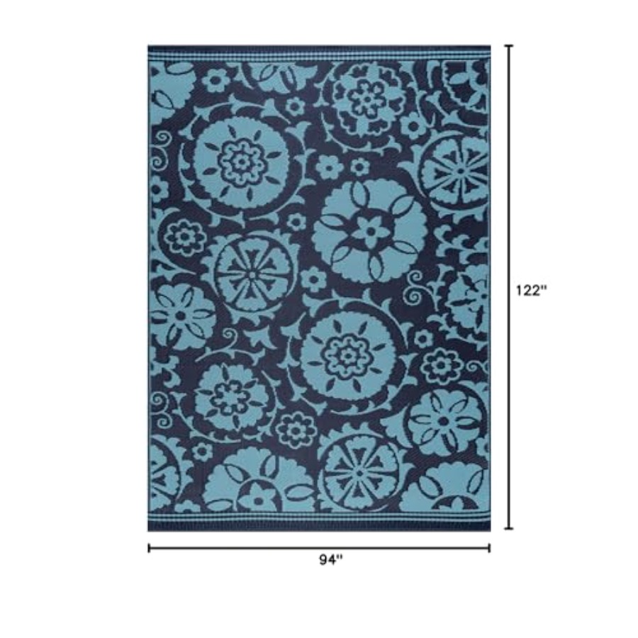 Indoor Outdoor Patio Garden Pi - Outdoor Camping Rugs 8X10 のレビューと価格