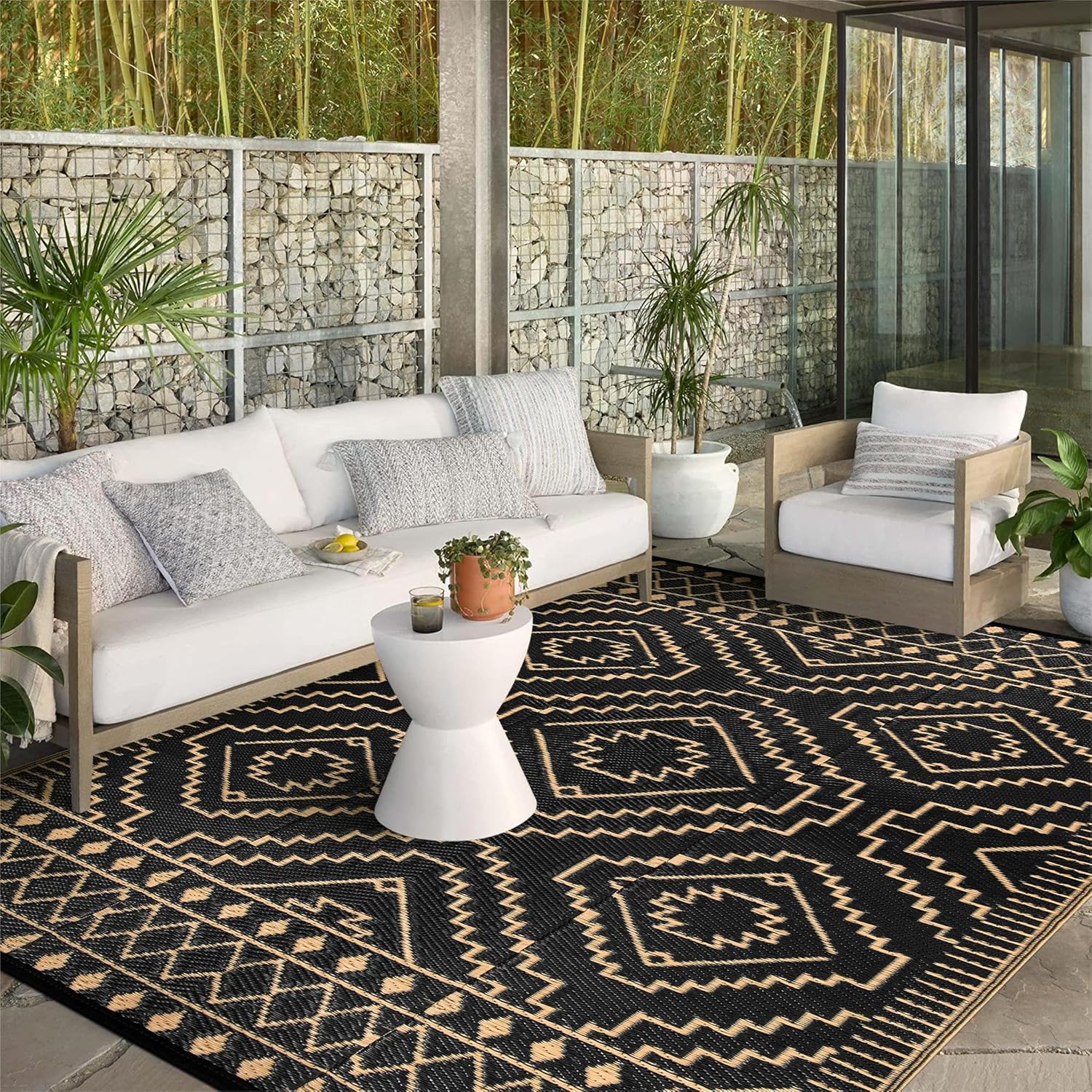 8x10 Outdoor Rug, Large Waterp - Outdoor Camping Rugs 8X10 のレビューと価格