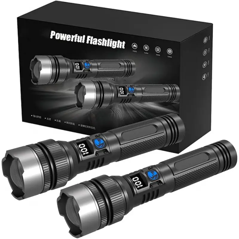 Ultra-Bright Rechargeable Flas - Outdoor Camping And Fishing のレビューと価格