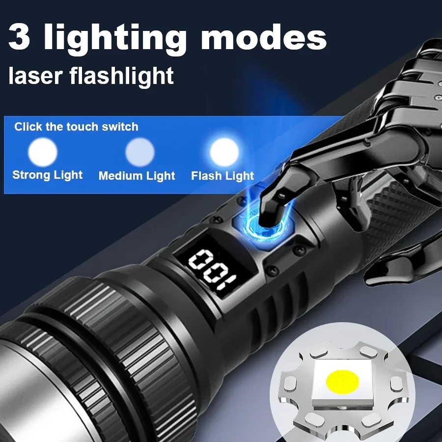 Ultra-Bright Rechargeable Flas - Outdoor Camping And Fishing のレビューと価格