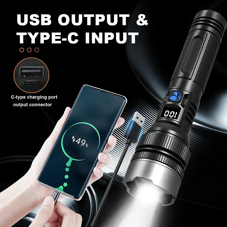 Ultra-Bright Rechargeable Flas - Outdoor Camping And Fishing のレビューと価格