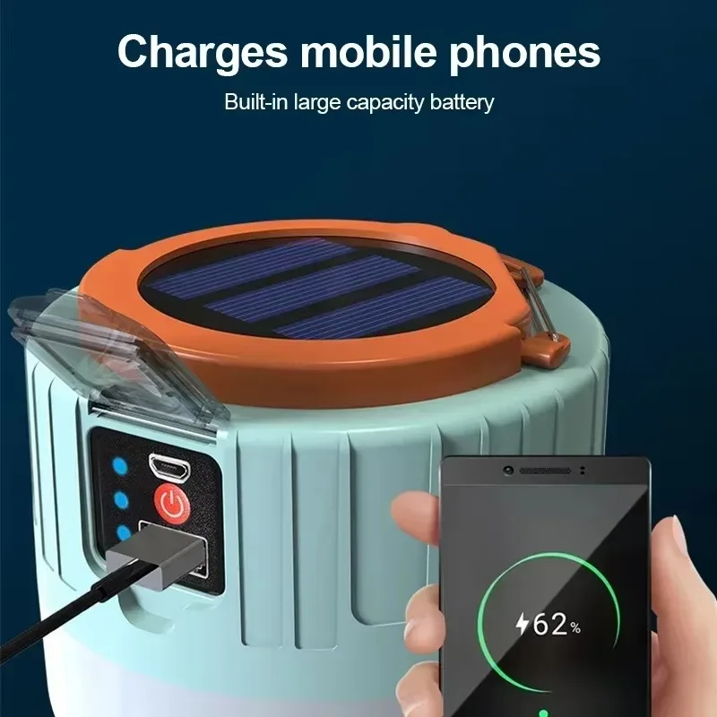 Solar Camping Lantern Recharge - Outdoor Camping And Fishing のレビューと価格