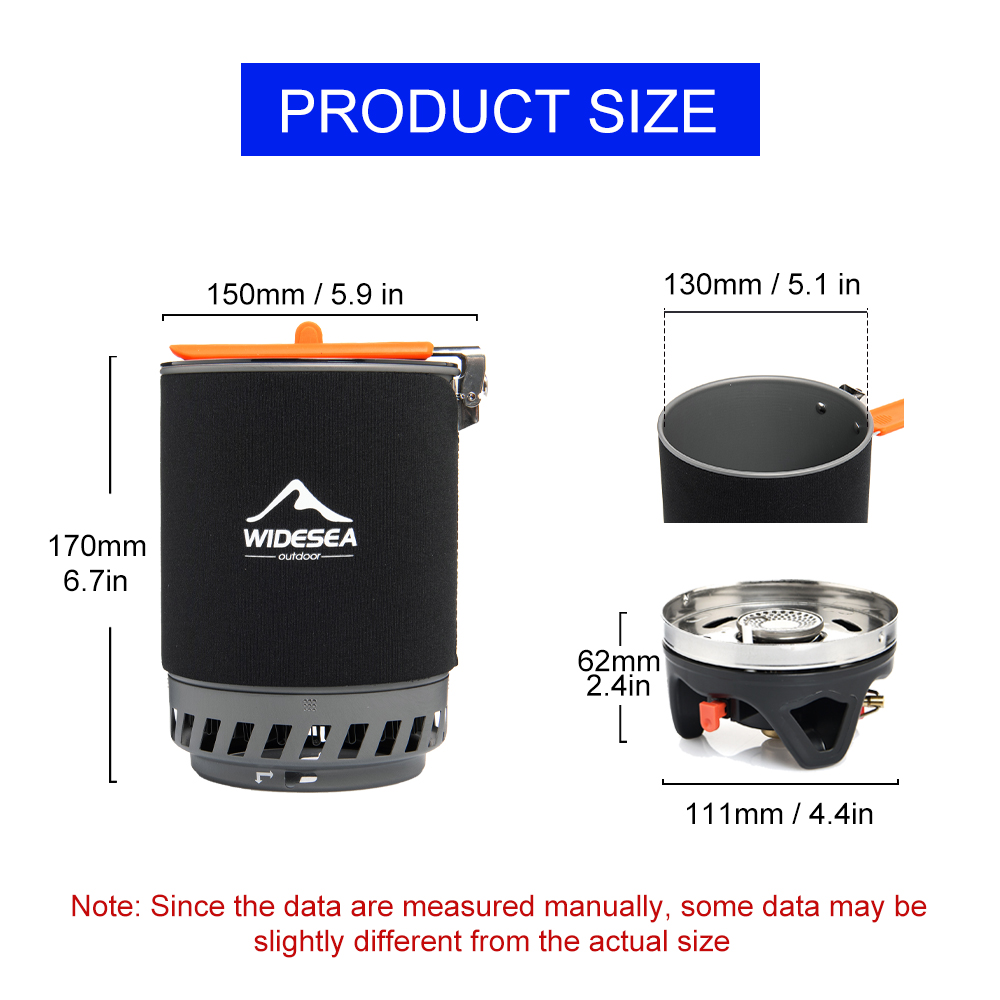 Widesea Camping Cooking System - Outdoor Gas Camping Oven のレビューと価格