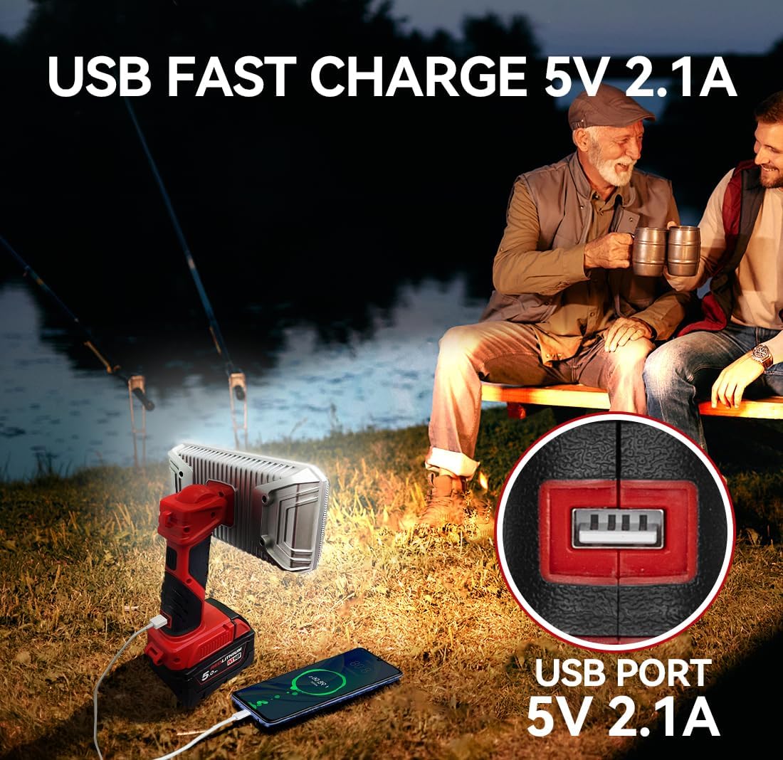 40W Cordless LED Flashlight fo - Outdoor Camping Jobs のレビューと価格