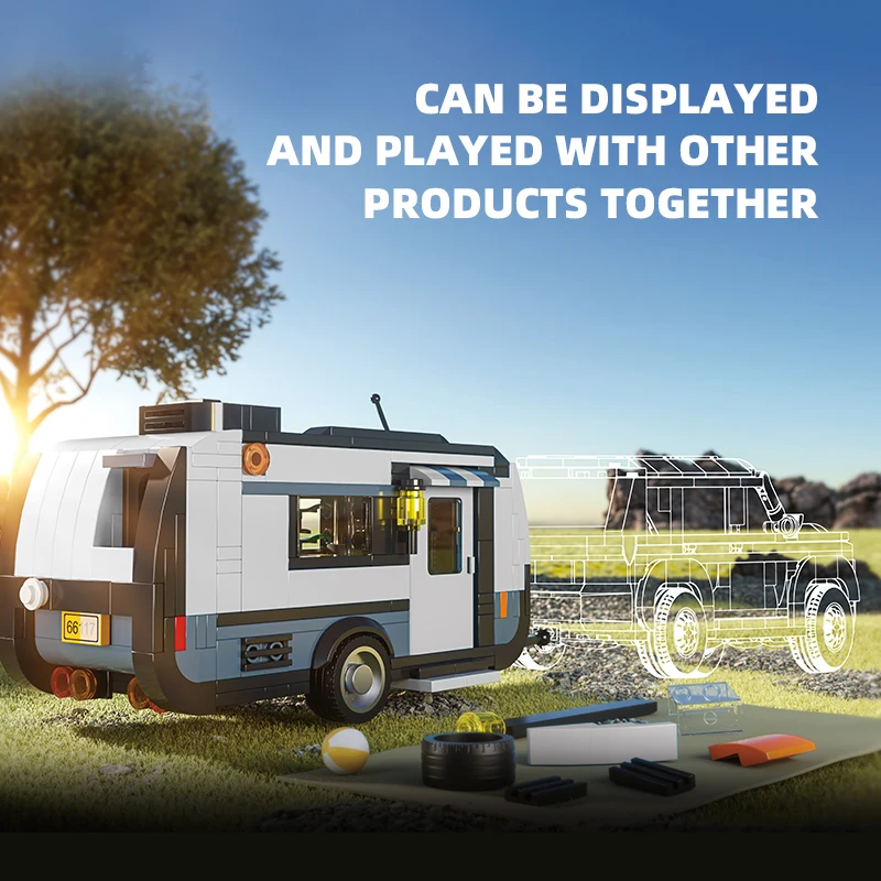 393-583PCS Station Wagon Model - Outdoor Camping Toys のレビューと価格