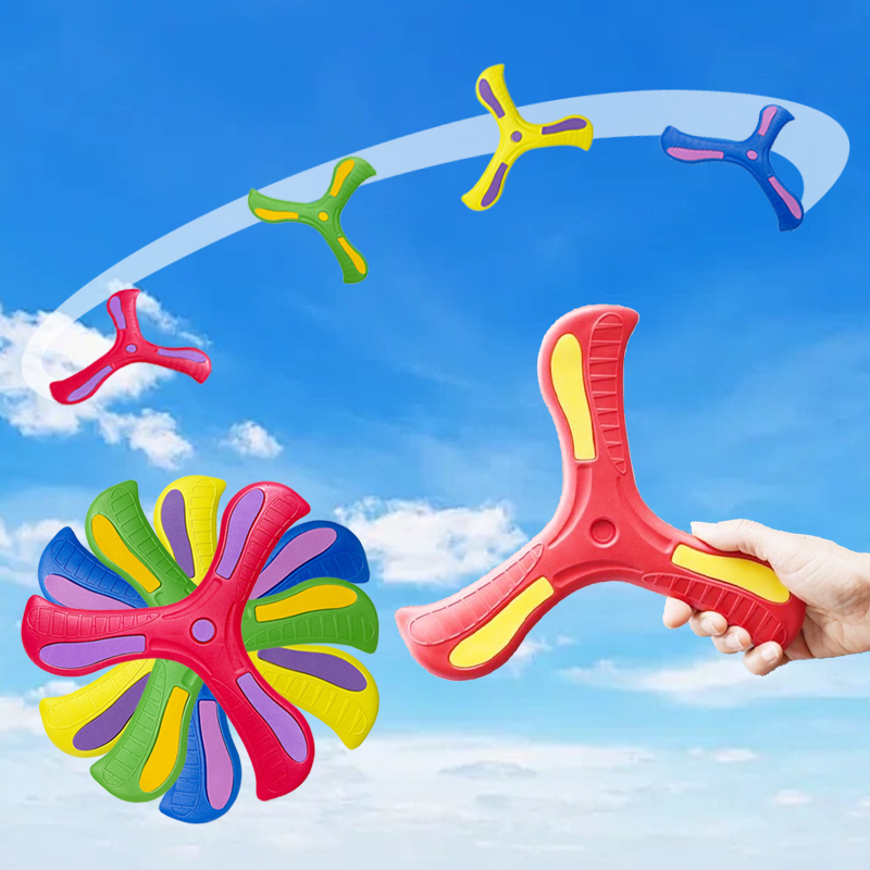 Children Boomerang Soft Three- - Outdoor Camping Toys のレビューと価格