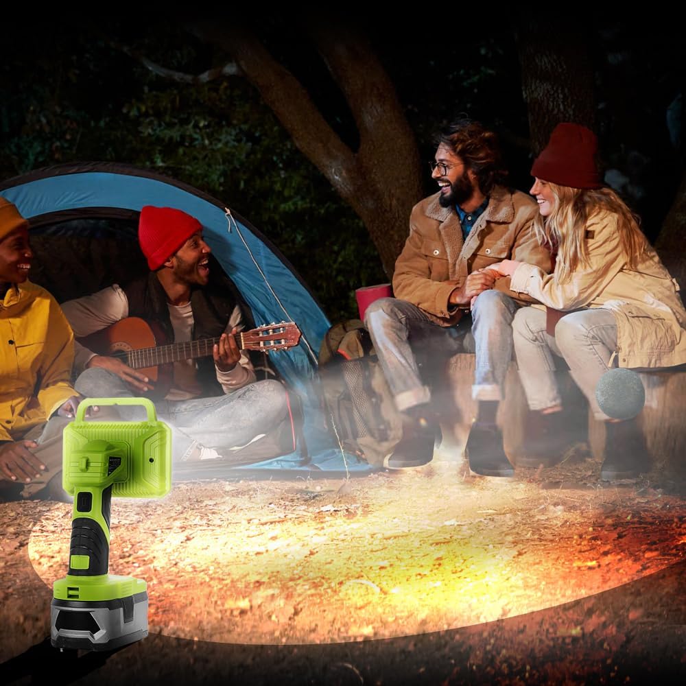 18W 2000LM Cordless LED Flashl - Outdoor Camping Jobs のレビューと価格