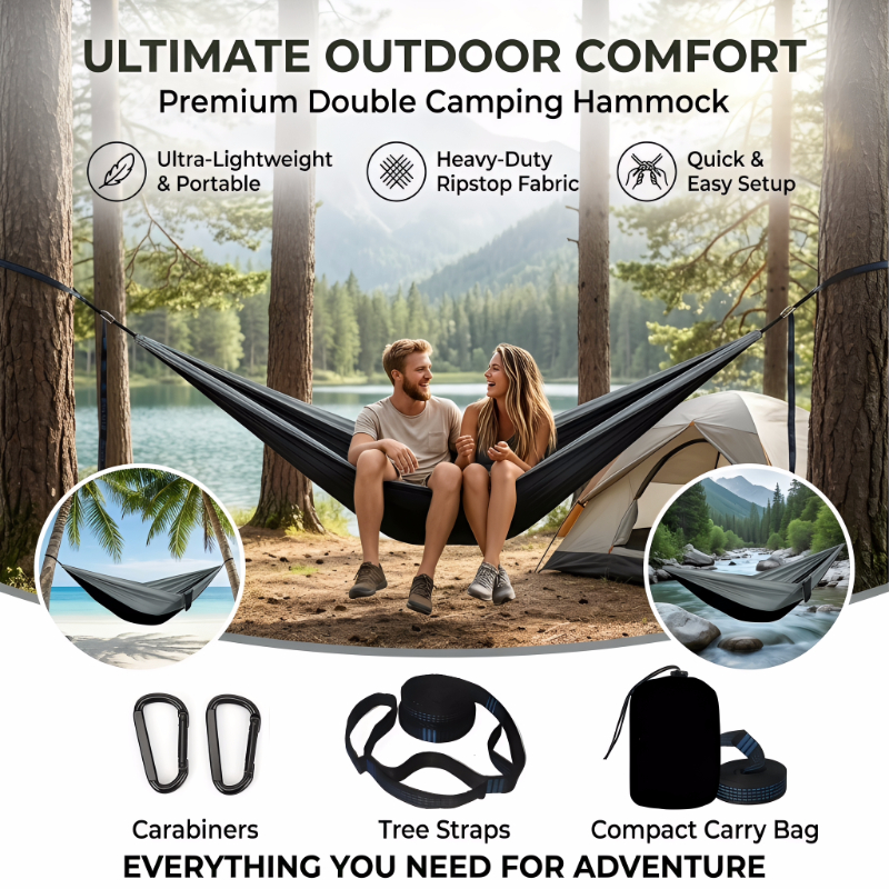 Solid Color Parachute Hammock  - Outdoor Camping Hammock のレビューと価格