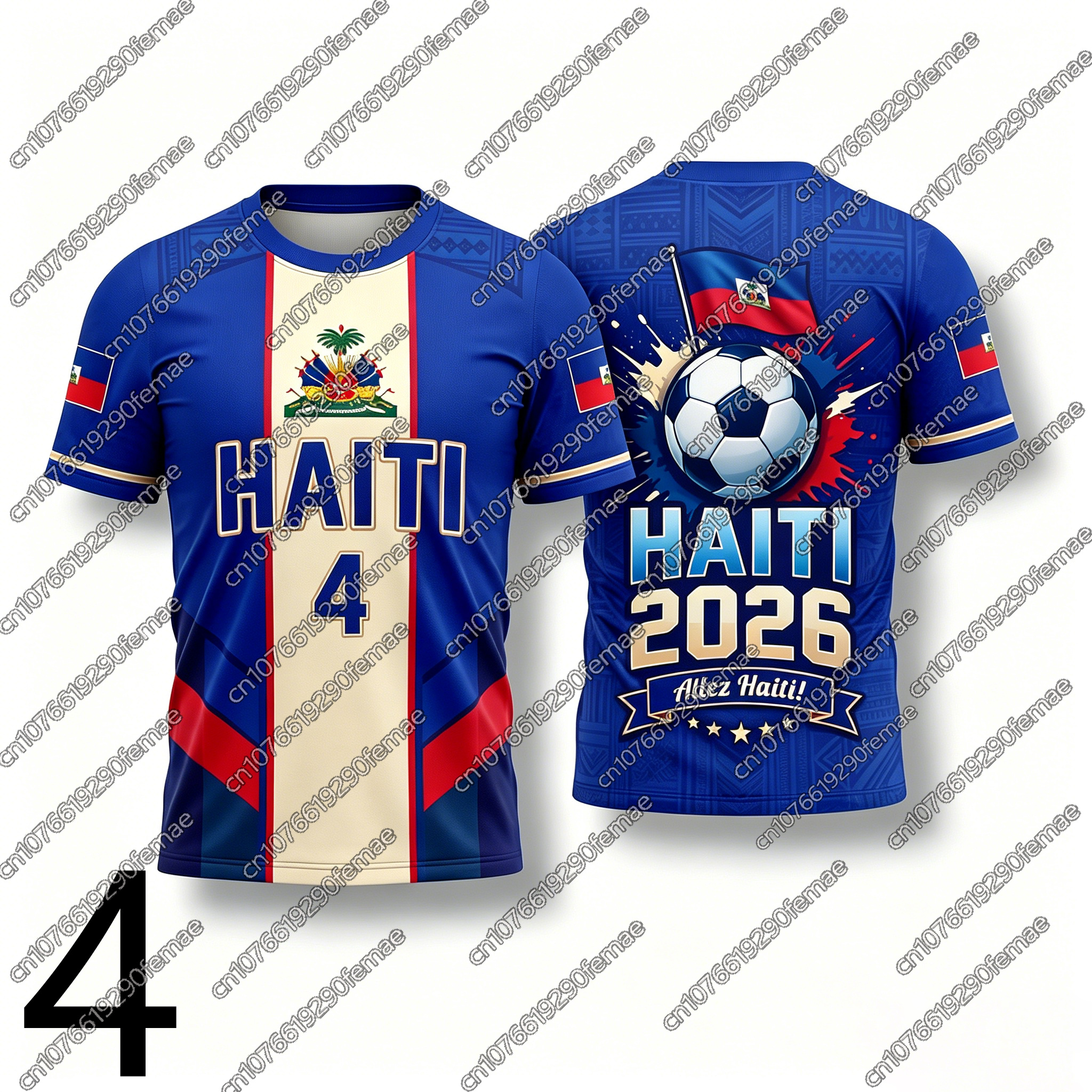 2026 Haiti Fans Sports T-Shirt - Outdoor Camping Toys のレビューと価格