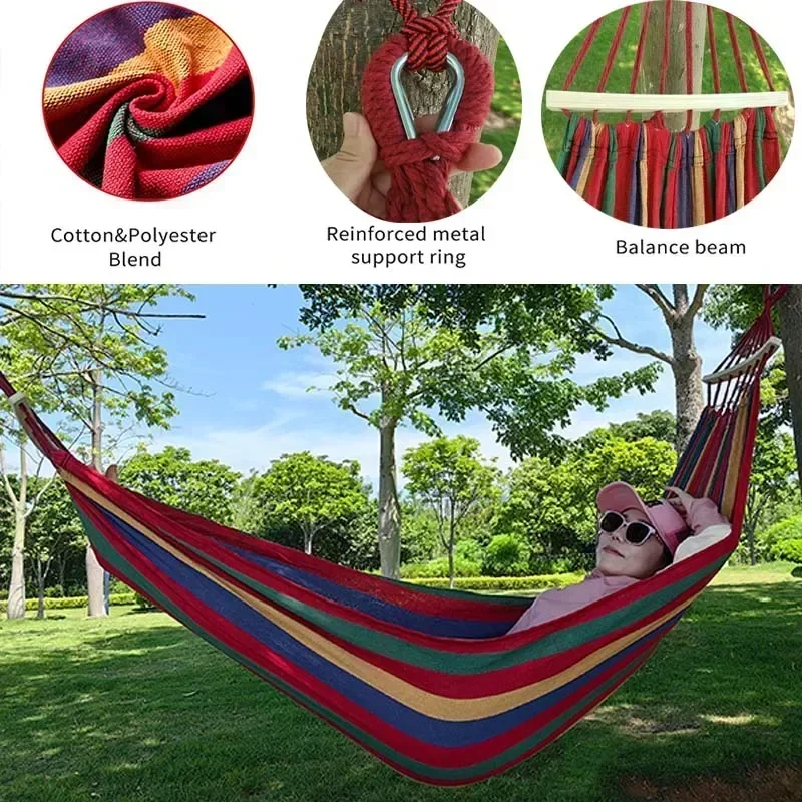 Outdoor Canvas Camping Hammock - Outdoor Camping Hammock のレビューと価格
