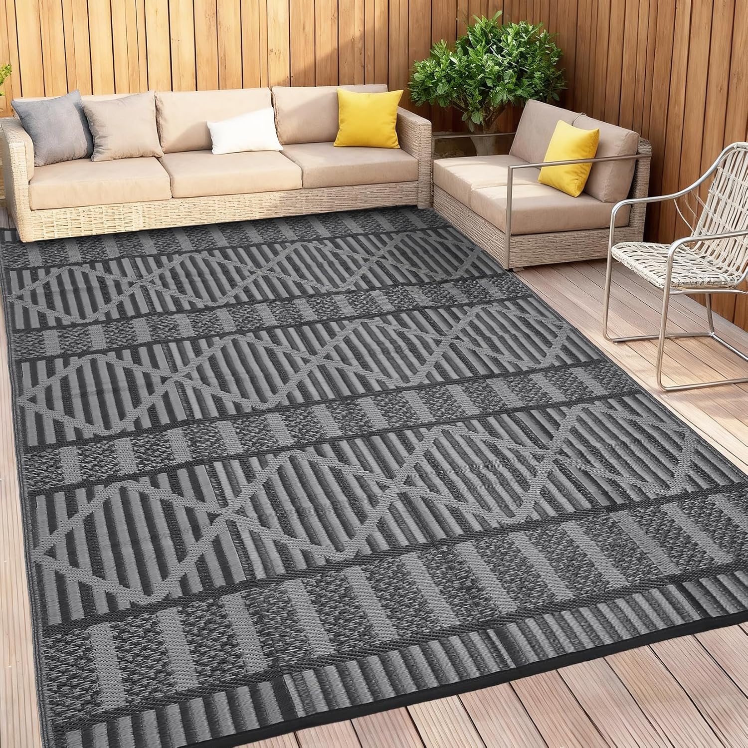 8x10 Outdoor Rug Waterproof Pa - Outdoor Camping Rugs 8X10 のレビューと価格