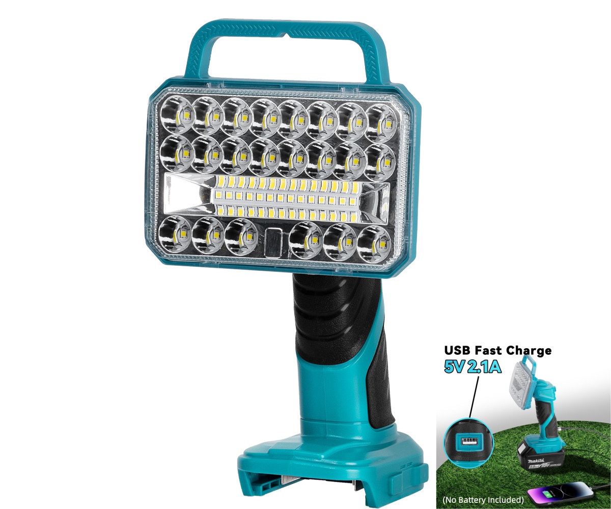 18W 2000LM Cordless LED Flashl - Outdoor Camping Jobs のレビューと価格