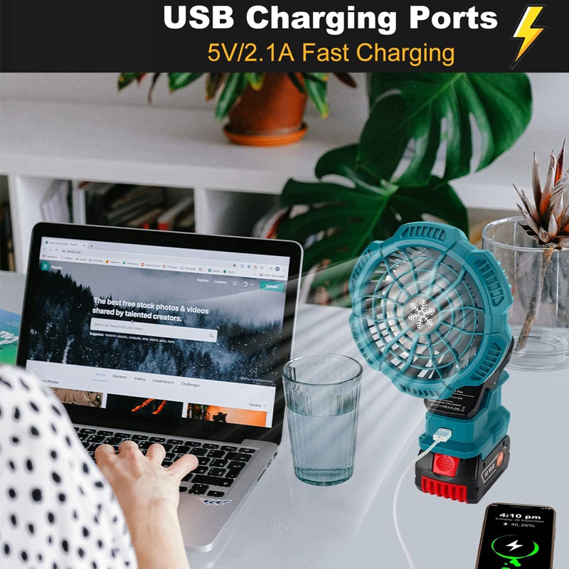 Portable 2-Speed Fan Clip Fan  - Outdoor Camping Jobs のレビューと価格