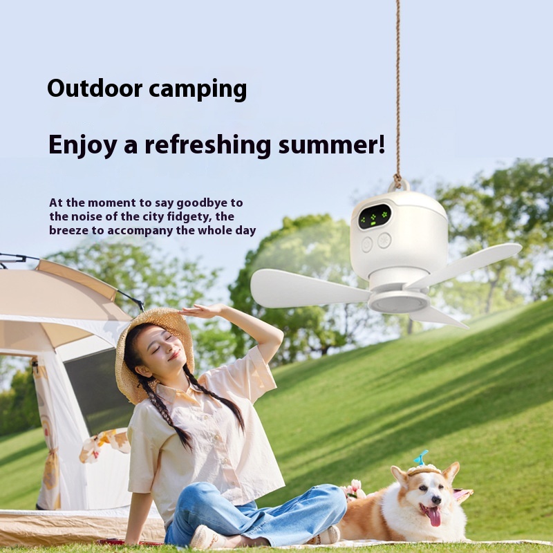 USB Rechargeable Wireless Remo - Outdoor Camping Fan のレビューと価格