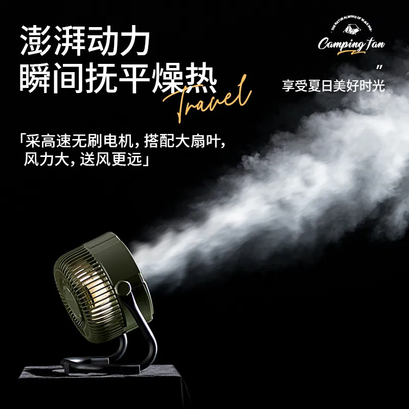2024 new cross-border outdoor  - Outdoor Camping Fan のレビューと価格