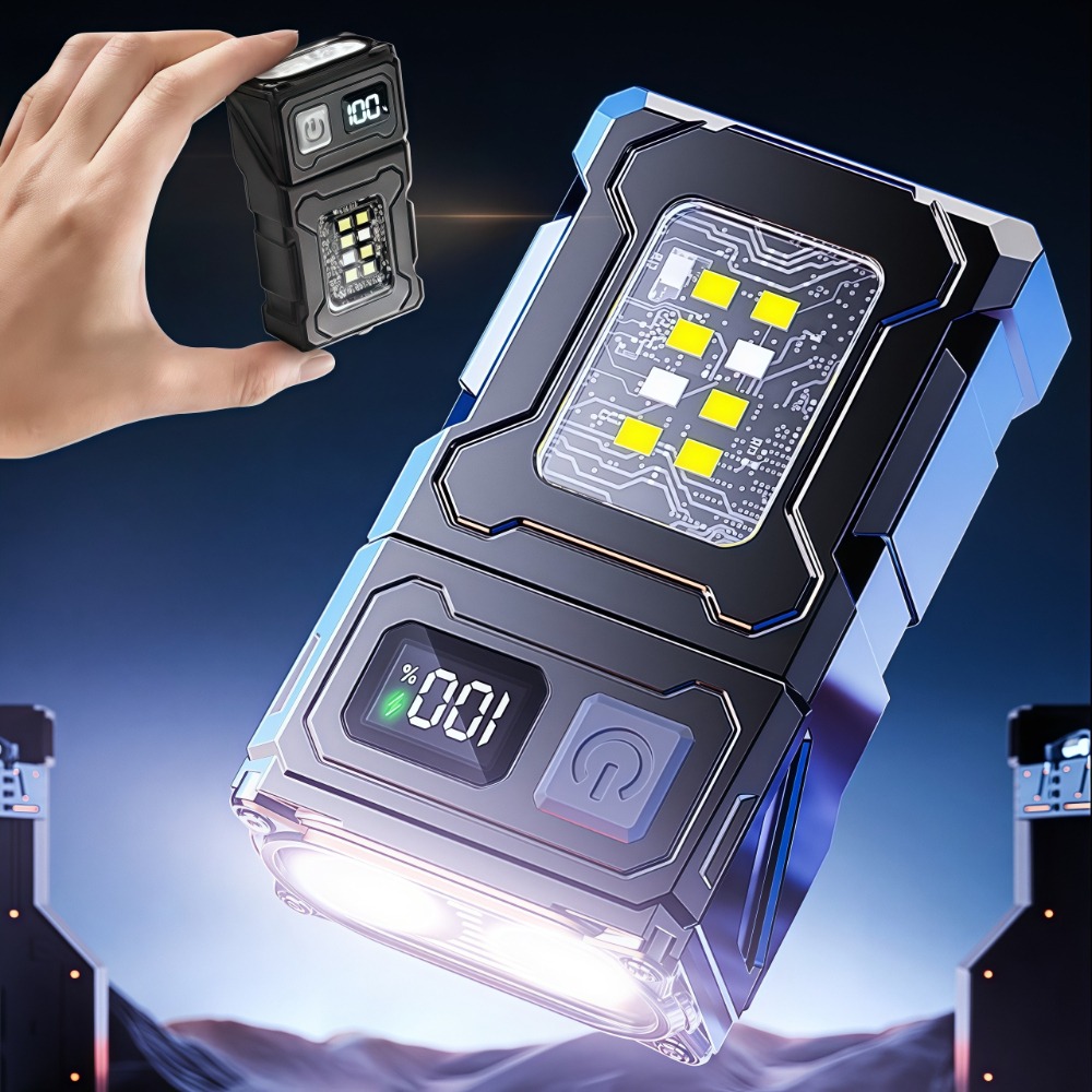 Rechargeable Mini LED Flashlig - Outdoor Camping And Fishing のレビューと価格