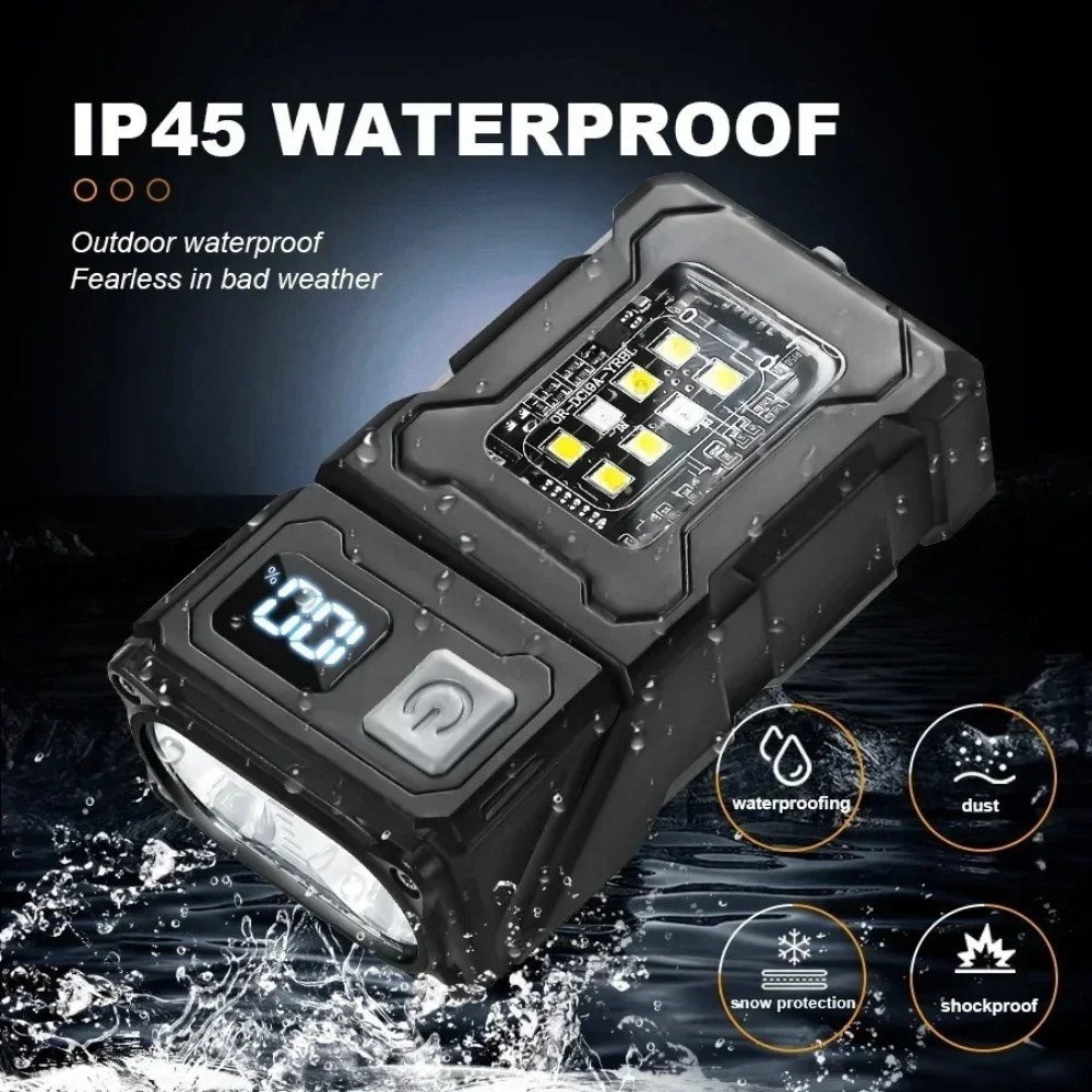 Rechargeable Mini LED Flashlig - Outdoor Camping And Fishing のレビューと価格