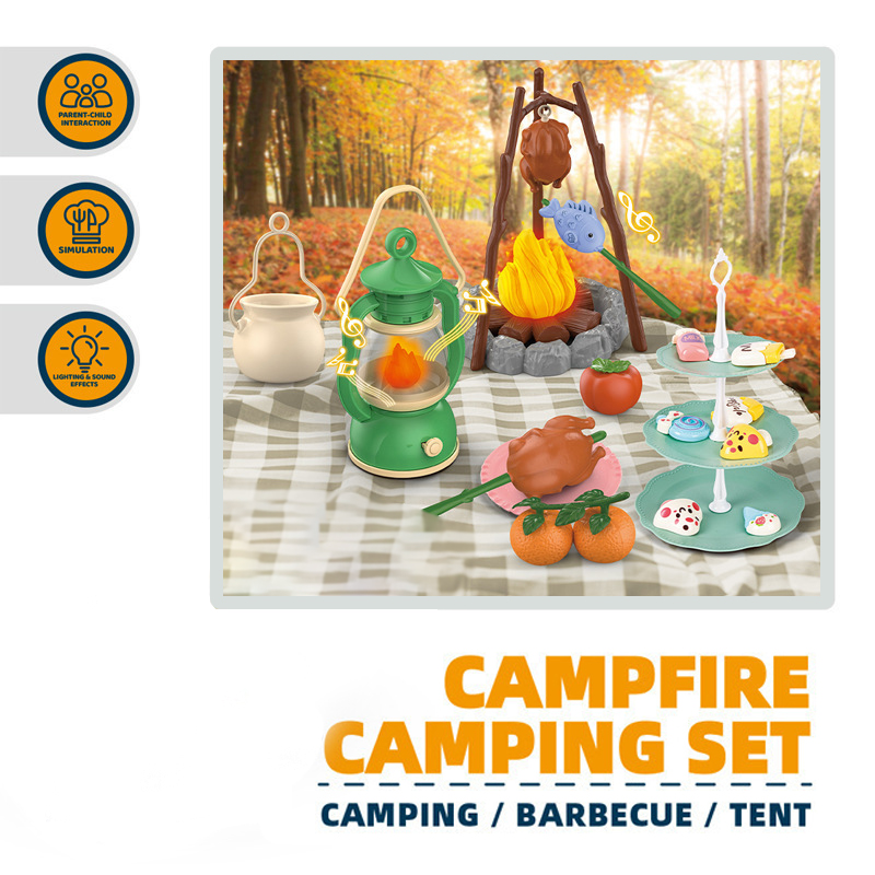 Kids Camping Set Campfire Pret - Outdoor Camping Toys のレビューと価格
